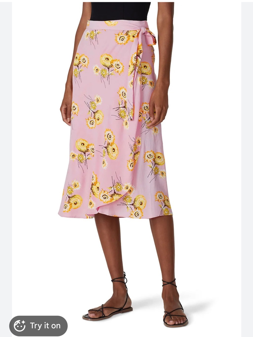 Madewell - Twiggy Floral Midi Wrap Skirt